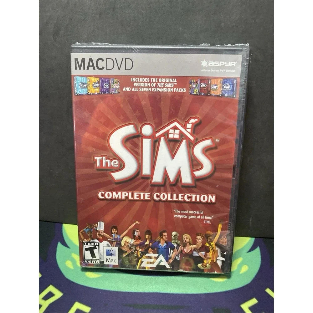 The Sims Complete Collection MAC Sealed New!